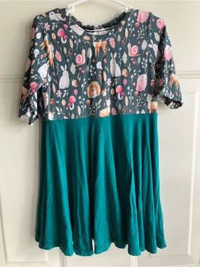 Vi & jax blue pink spring Easter dress 2T 3T